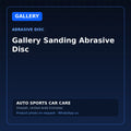 Gallery Sanding Abrasive Disc – Gallery Abrasive Disc – AUTO SPORTS CAR CARE, Sharjah UAE (catalogue image)