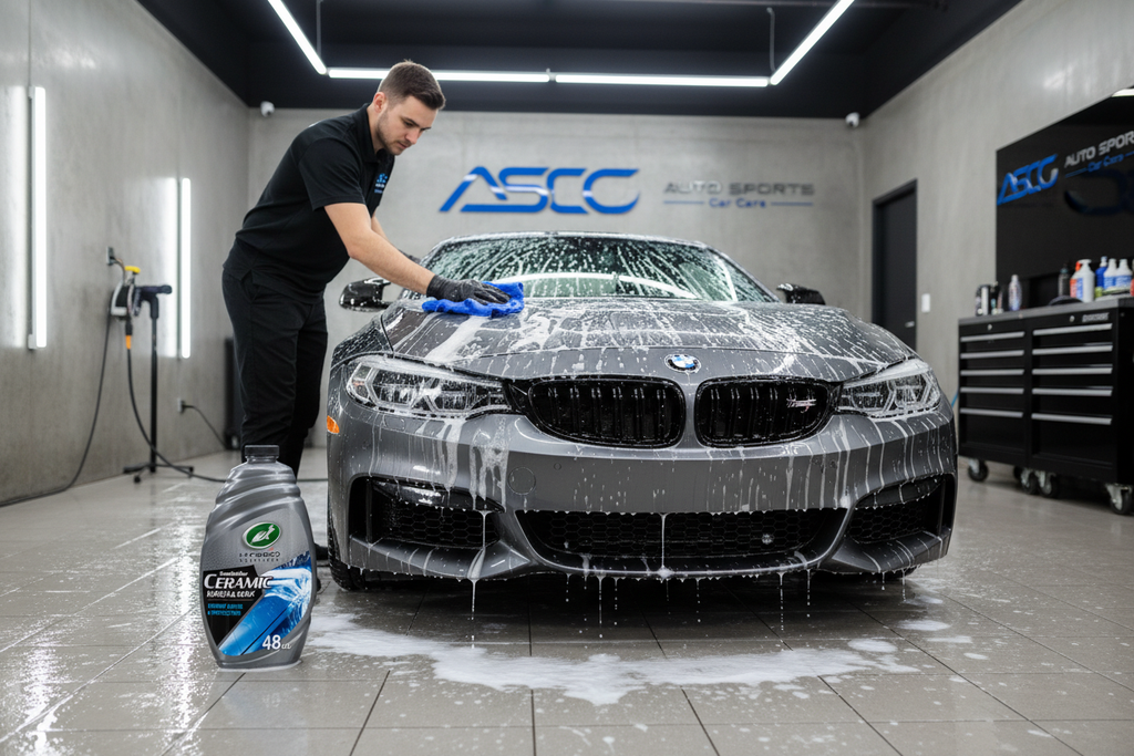Turtle Wax Hybrid Solutions Ceramic Wash & Wax 48 fl oz / 1.42 L – Turtle Wax | AUTO SPORTS CAR CARE (view 5)