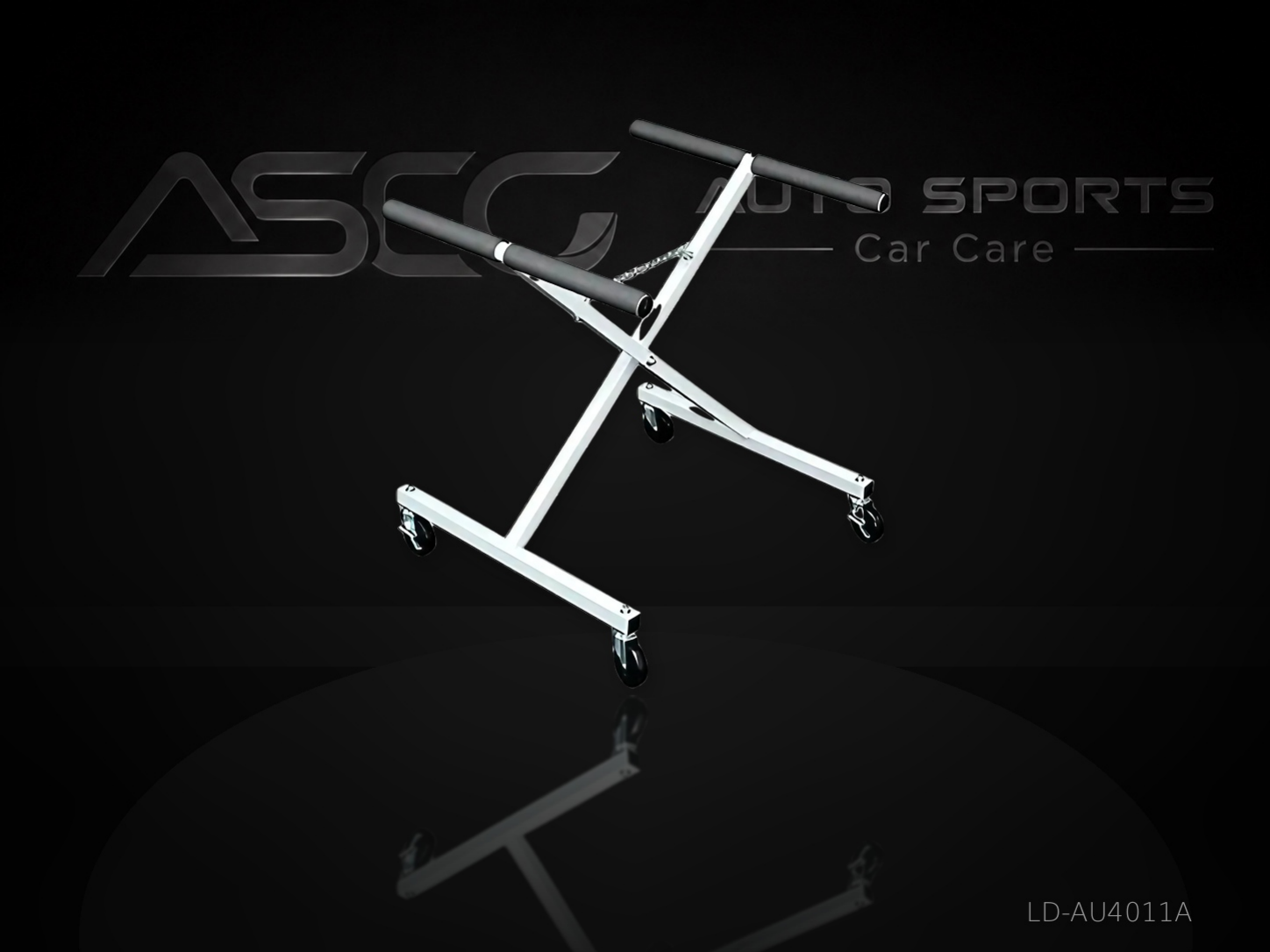 Mobile X-type automotive panel stand LD-AU4011A