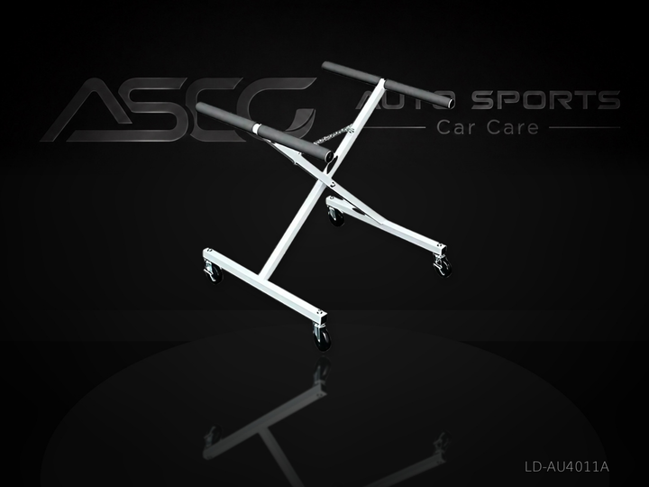 Mobile X-type automotive panel stand LD-AU4011A