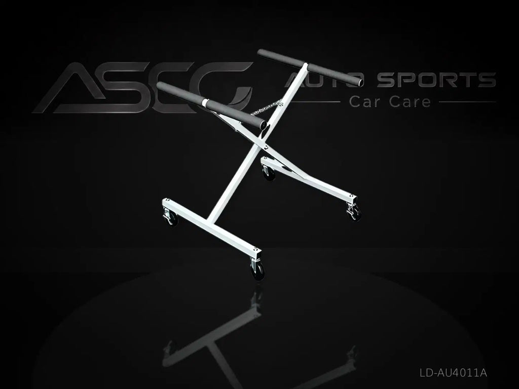 Mobile X-Type Automotive Panel Stand - LD-AU4011A - AUTO SPORTS CAR CARE