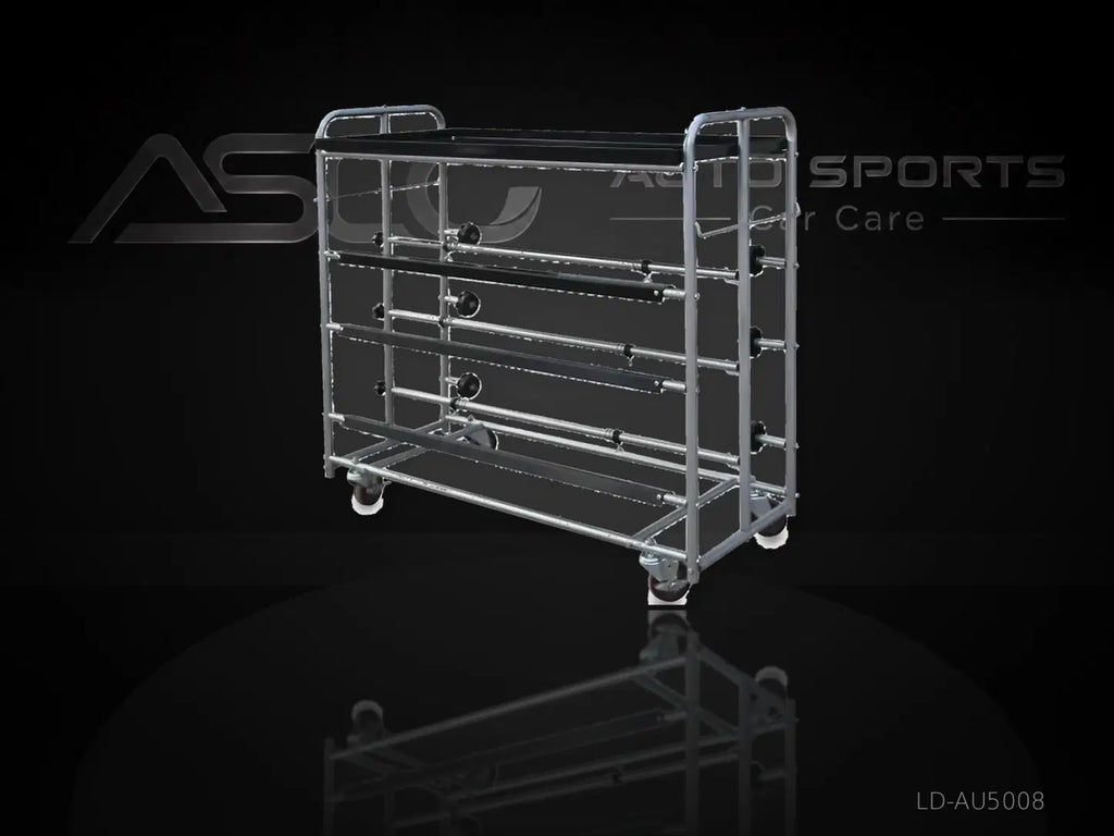 Mobile Multi-Level Automotive Workshop Rack - LD-AU5008 - AUTO SPORTS CAR CARE