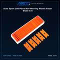 Auto Sport 100-Piece Non-Marring Plastic Razor Blade Set VX-75 catalogue image 1