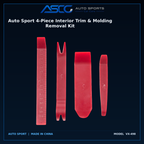 Auto Sport 4-Piece Interior Trim & Molding Removal Kit VX-498 catalogue image 1