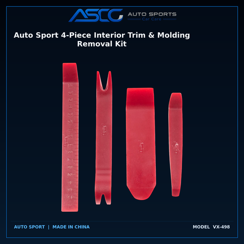 Auto Sport 4-Piece Interior Trim & Molding Removal Kit VX-498 catalogue image 1