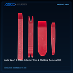 Auto Sport 4-Piece Interior Trim & Molding Removal Kit VX-498 catalogue image 2