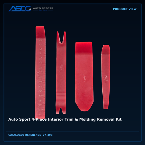 Auto Sport 4-Piece Interior Trim & Molding Removal Kit VX-498 catalogue image 2