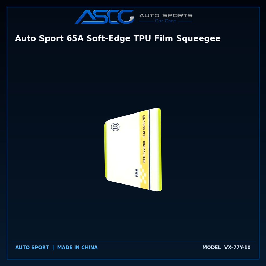 Auto Sport 65A Soft-Edge TPU Film Squeegee VX-77Y-10 catalogue image 1