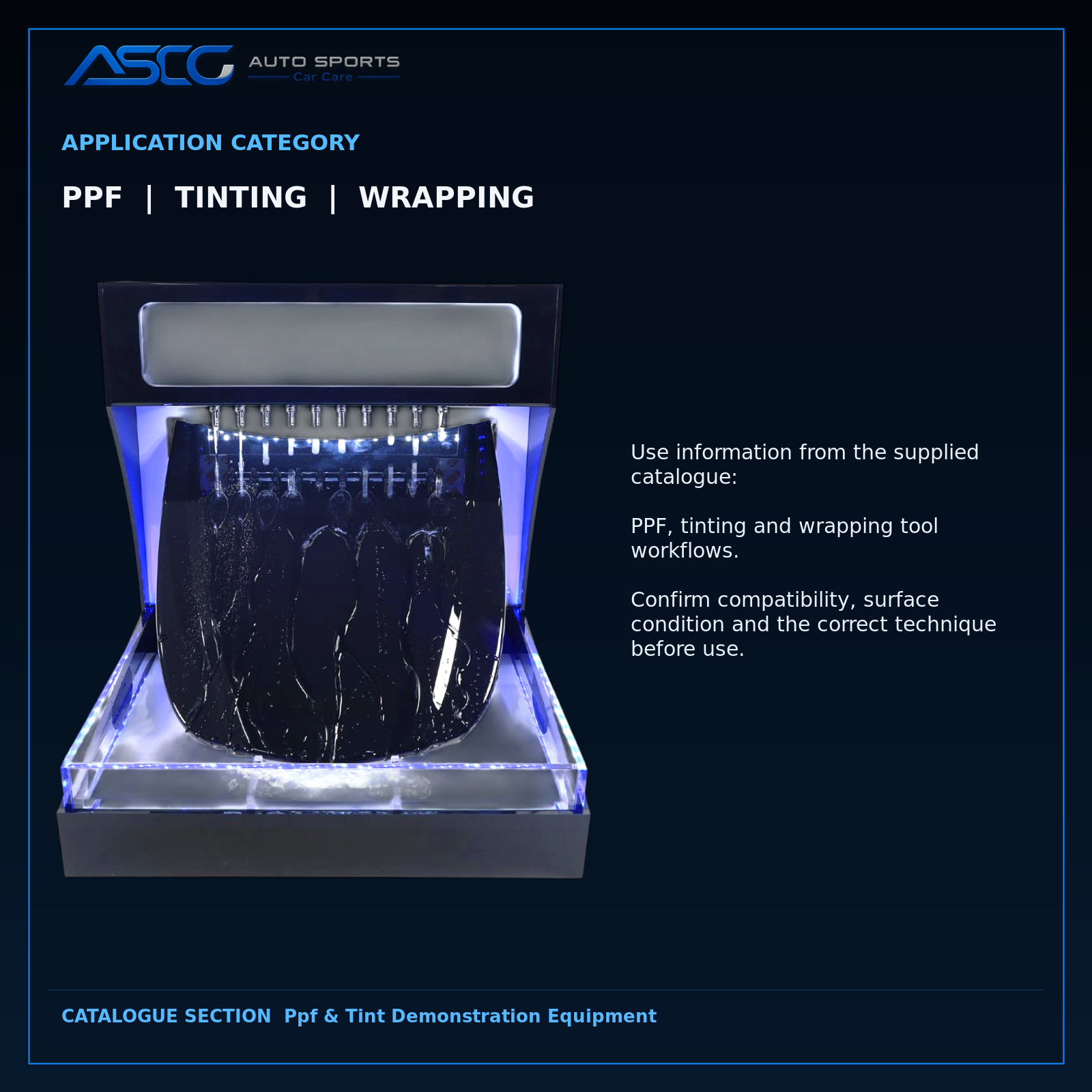 Auto Sport Automotive PPF Hydrophobic Performance Tester VX-621 catalogue image 4