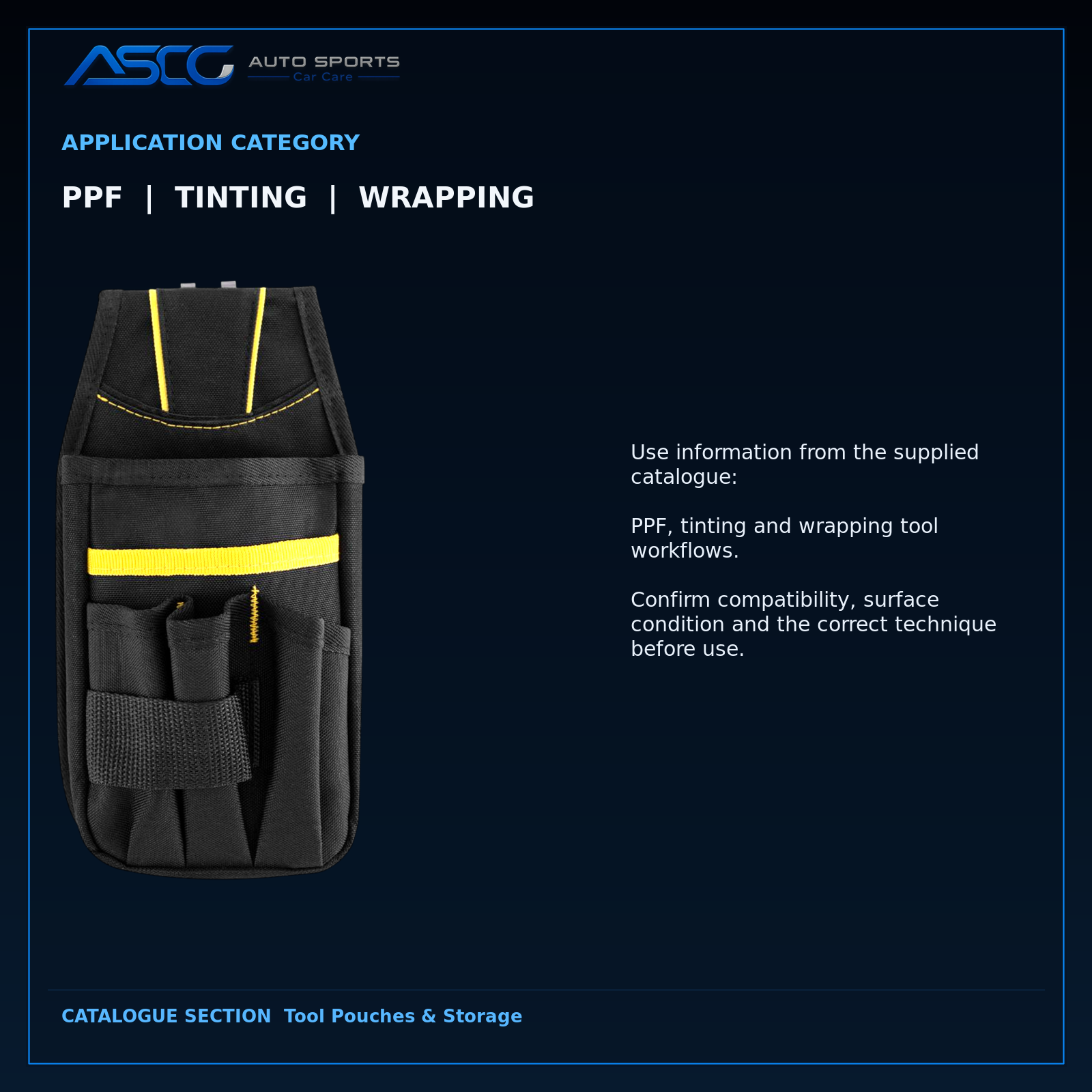 Auto Sport Ballistic Nylon Tool Pouch VX-302Y catalogue image 4