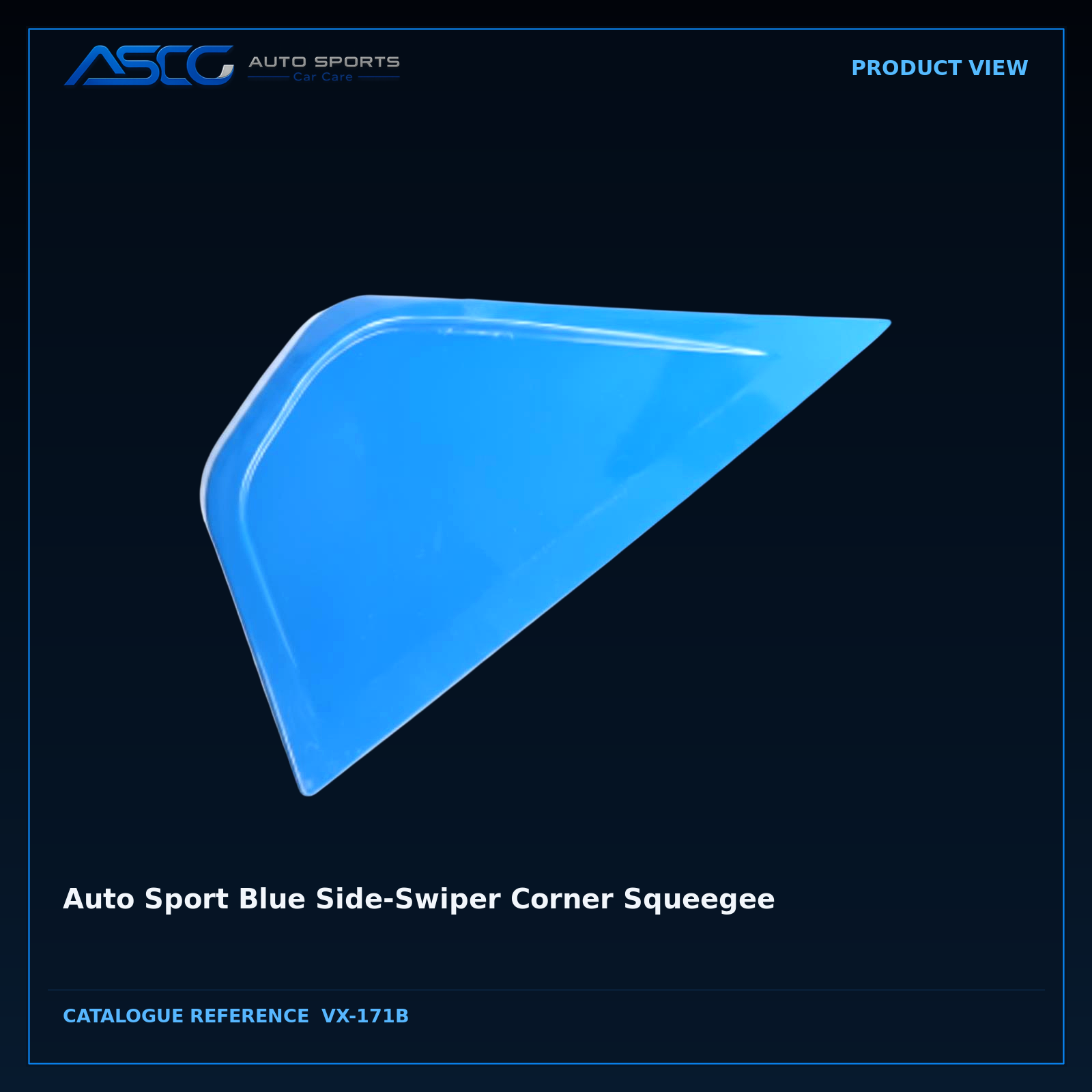 Auto Sport Blue Side-Swiper Corner Squeegee VX-171B catalogue image 2