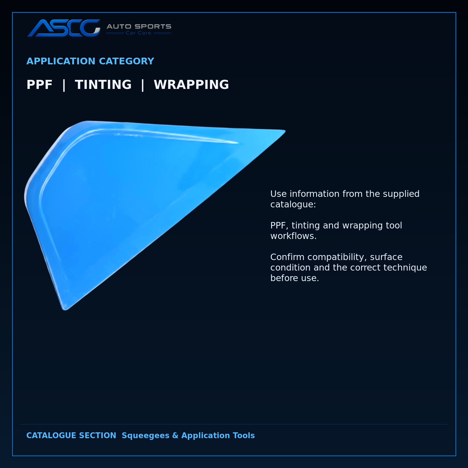 Auto Sport Blue Side-Swiper Corner Squeegee VX-171B catalogue image 4