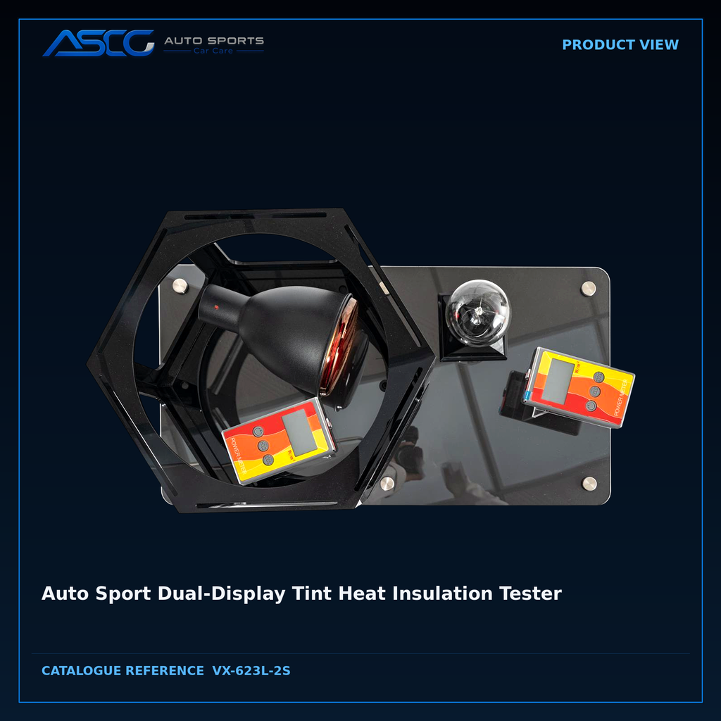 Auto Sport Dual-Display Tint Heat Insulation Tester VX-623L-2S catalogue image 2