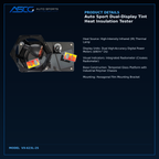 Auto Sport Dual-Display Tint Heat Insulation Tester VX-623L-2S catalogue image 3