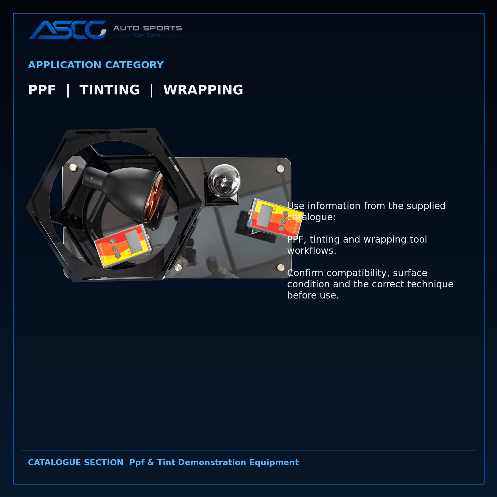 Auto Sport Dual-Display Tint Heat Insulation Tester VX-623L-2S catalogue image 4