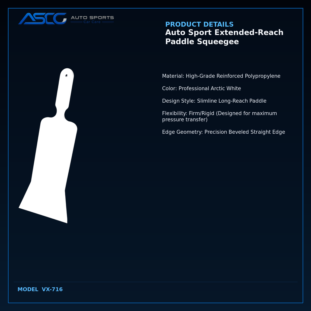 Auto Sport Extended-Reach Paddle Squeegee VX-716 catalogue image 3