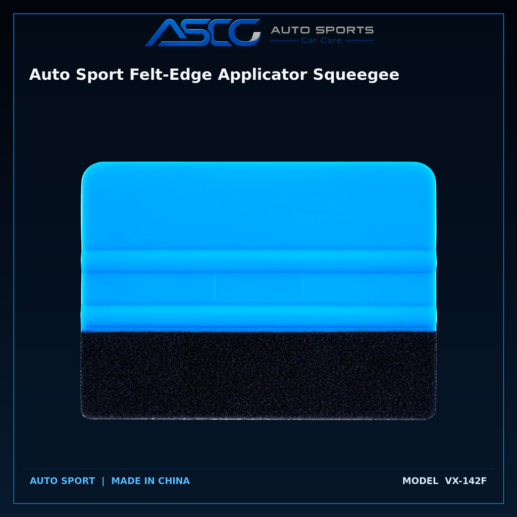 Auto Sport Felt-Edge Applicator Squeegee VX-142F catalogue image 1
