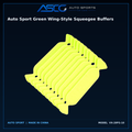 Auto Sport Green Wing-Style Squeegee Buffers VX-20FG-10 catalogue image 1