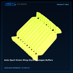Auto Sport Green Wing-Style Squeegee Buffers VX-20FG-10 catalogue image 2