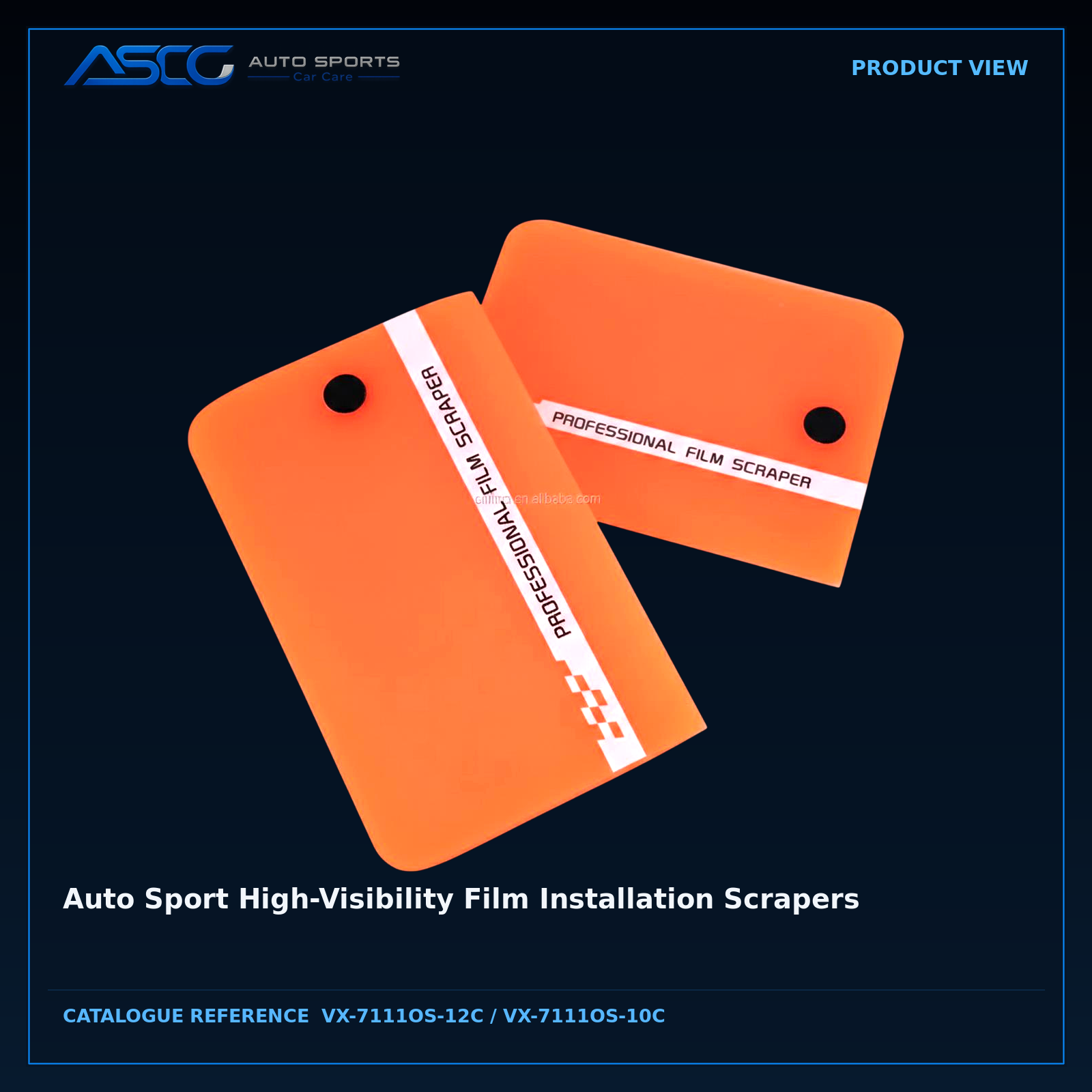 Auto Sport High-Visibility Film Installation Scrapers VX-7111OS-12C / VX-7111OS-10C catalogue image 2