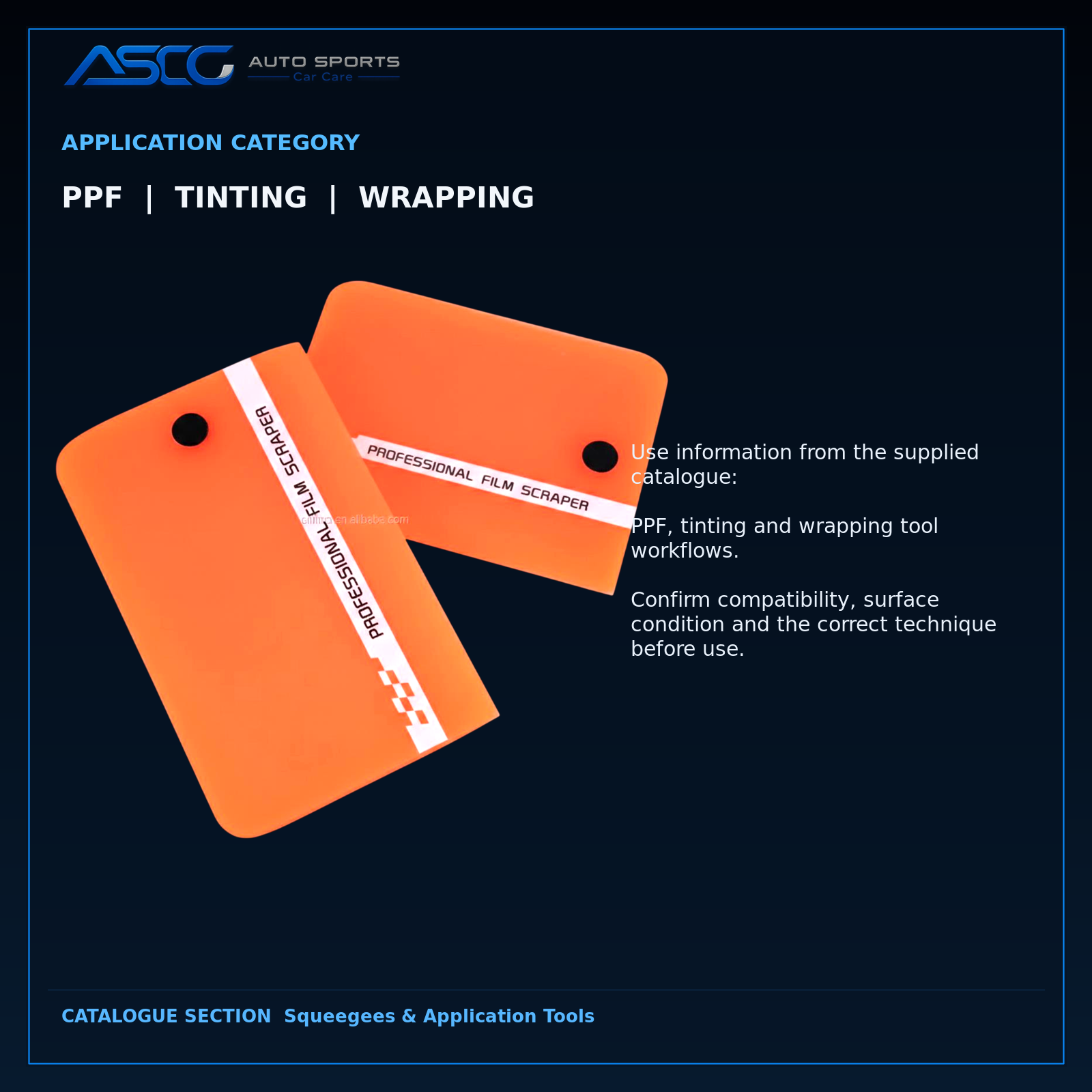 Auto Sport High-Visibility Film Installation Scrapers VX-7111OS-12C / VX-7111OS-10C catalogue image 4