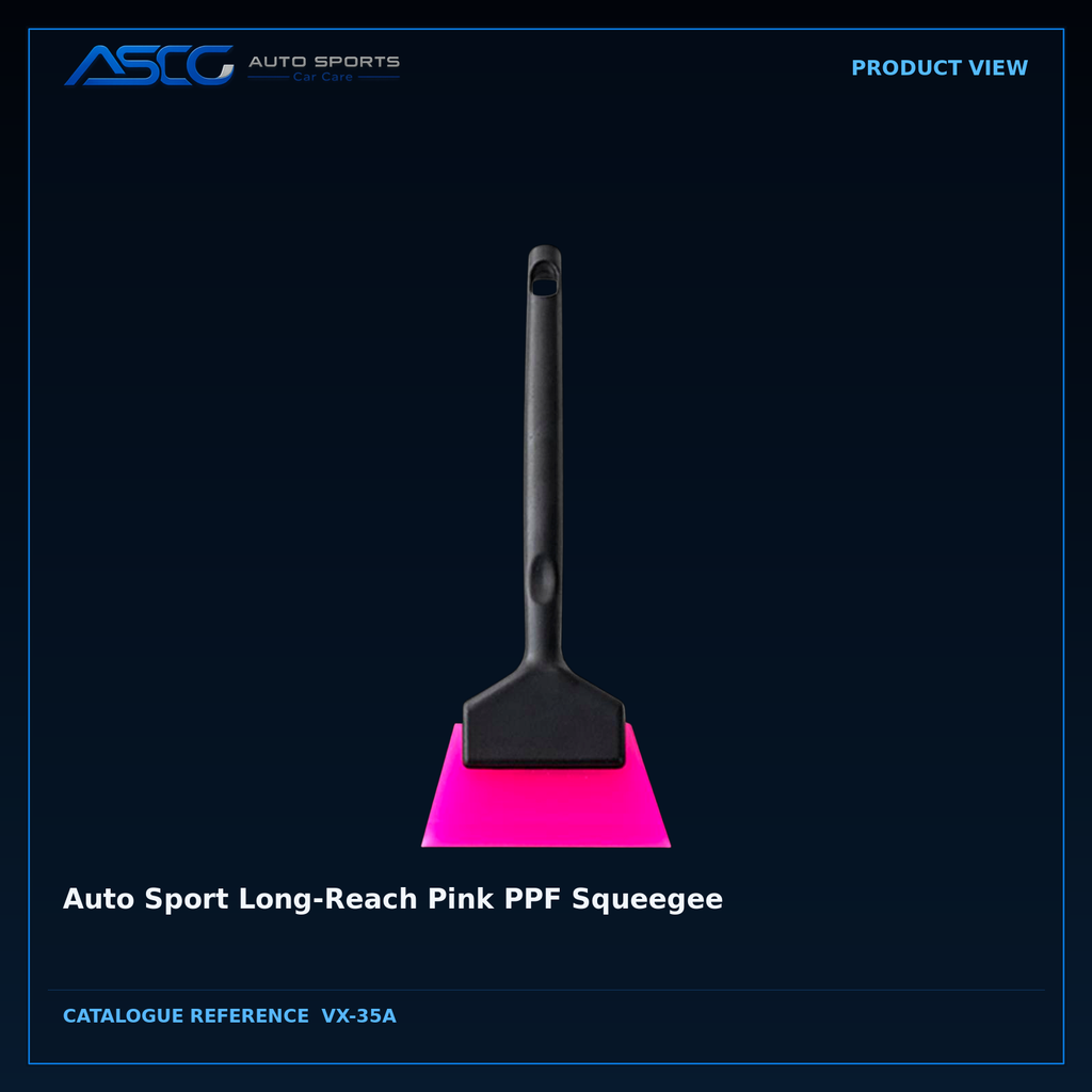 Auto Sport Long-Reach Pink PPF Squeegee VX-35A catalogue image 2