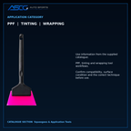 Auto Sport Long-Reach Pink PPF Squeegee VX-35A catalogue image 4