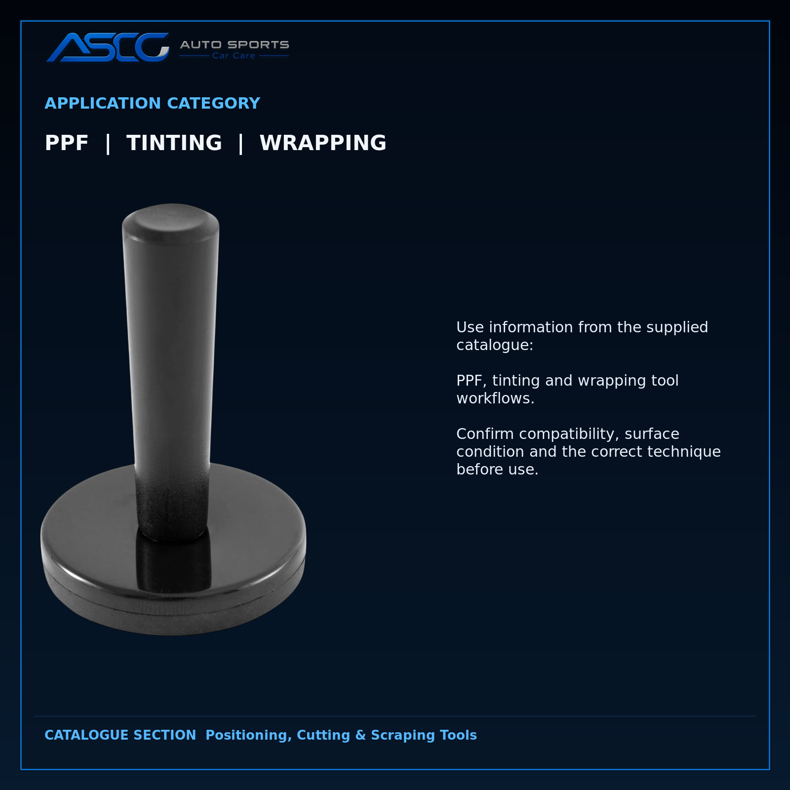 Auto Sport Magnetic Positioning Anchor For Vinyl & Graphics VX-A1B catalogue image 4