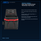 Auto Sport Multi-Pocket Technician Tool Pouch VX-304B catalogue image 3