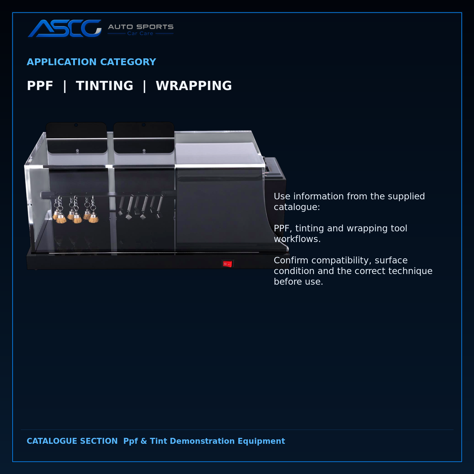 Auto Sport PPF Stone Chip & Abrasion Resistance Tester VX-620B catalogue image 4