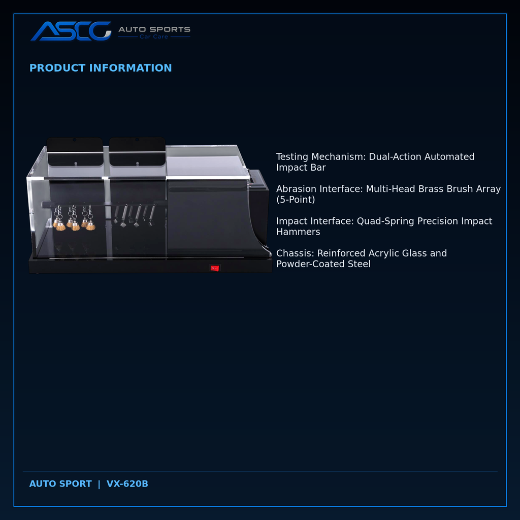 Auto Sport PPF Stone Chip & Abrasion Resistance Tester VX-620B catalogue image 5