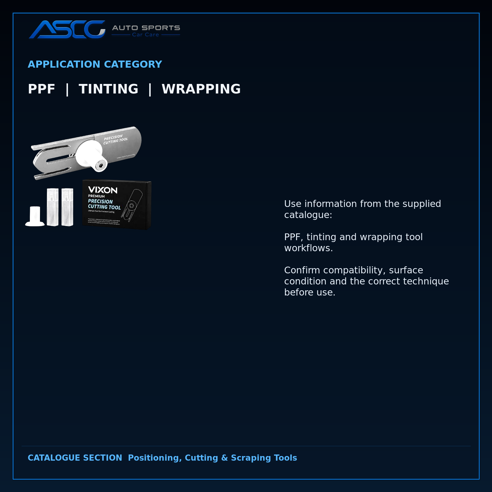 Auto Sport Precision Cutting Tool VX-188 catalogue image 4