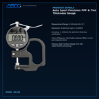Auto Sport Precision PPF & Tint Thickness Gauge VX-206 catalogue image 3