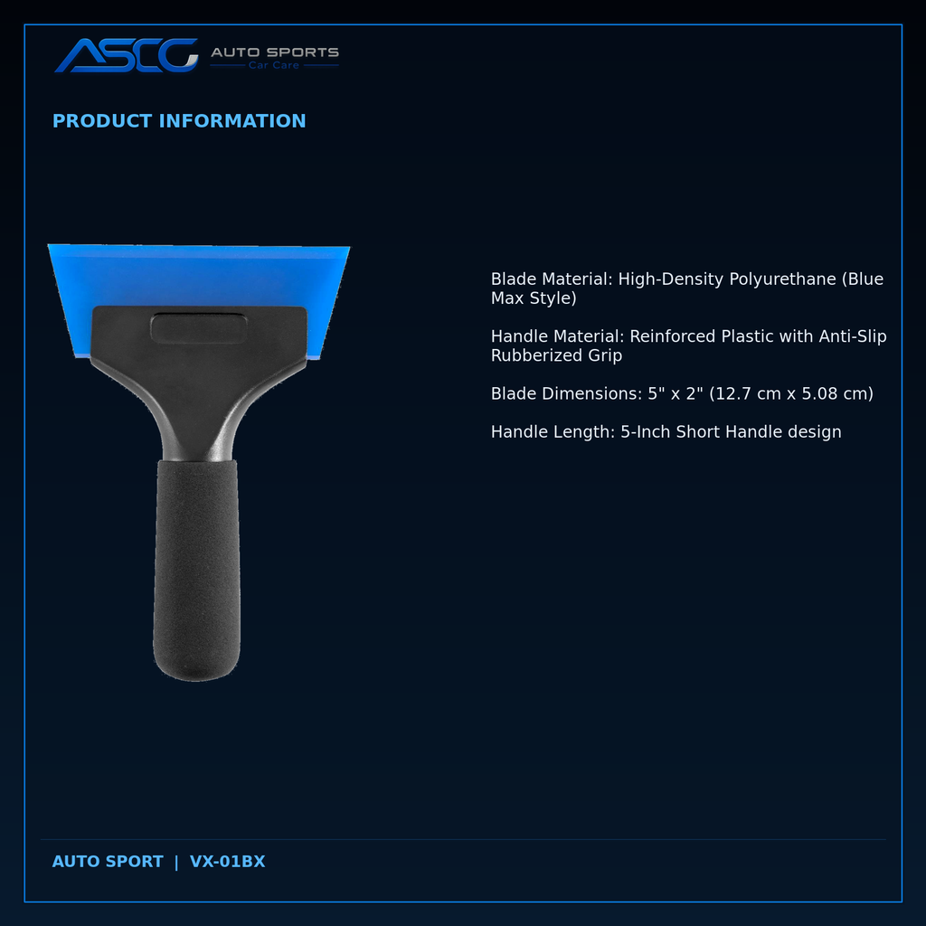 Auto Sport Short-Handle Blue Max Squeegee VX-01BX catalogue image 5