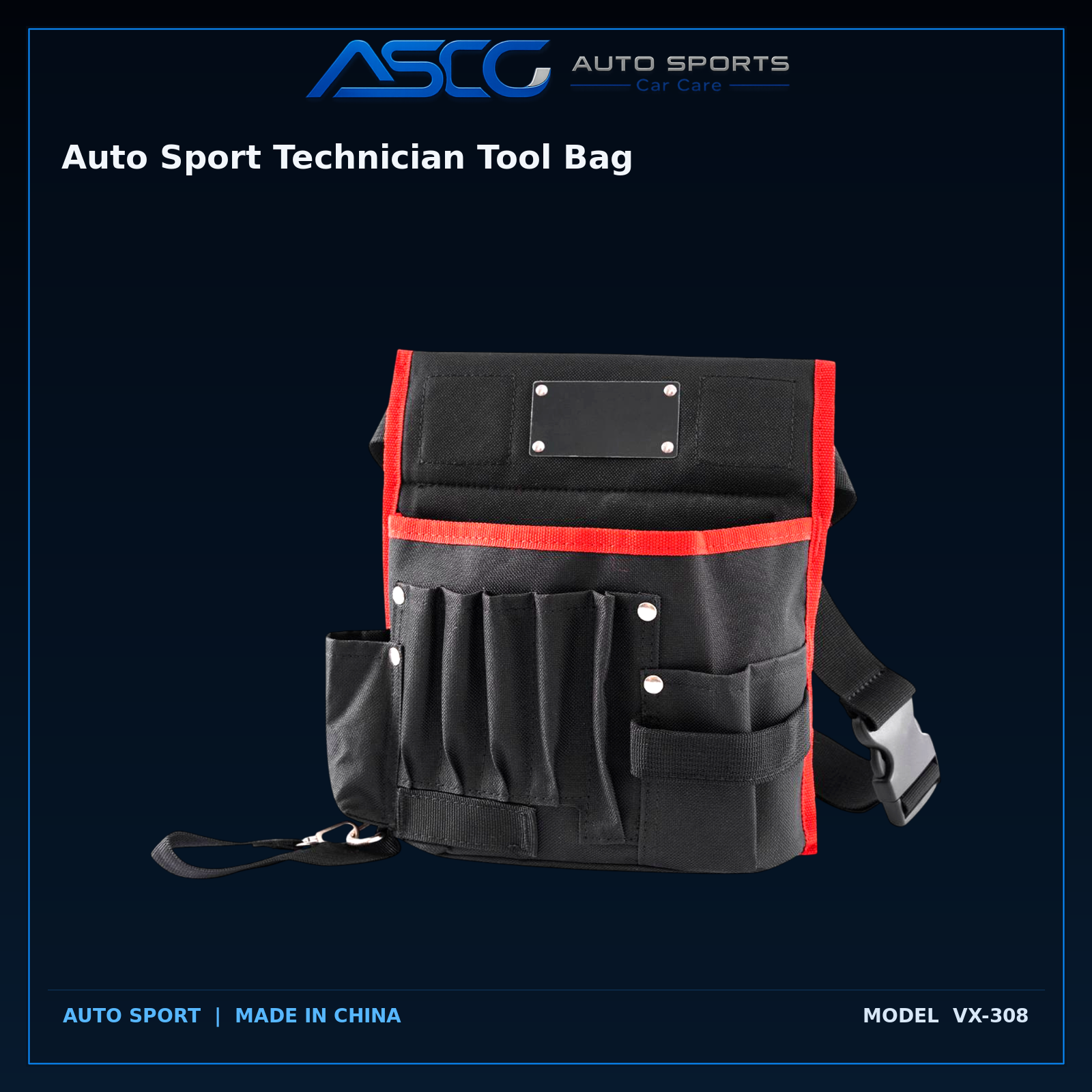 Auto Sport Technician Tool Bag VX-308 catalogue image 1