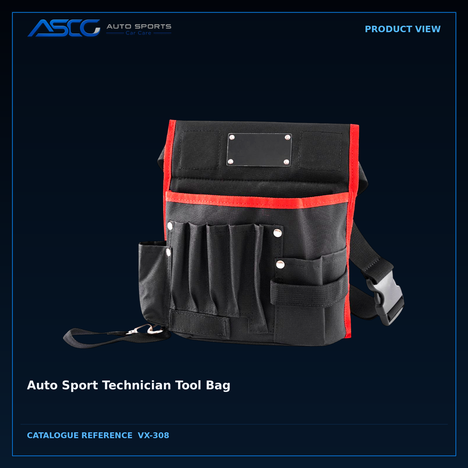 Auto Sport Technician Tool Bag VX-308 catalogue image 2