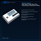Auto Sport Triple Band Film Transmission Automotive Meter LS162A catalogue image 3