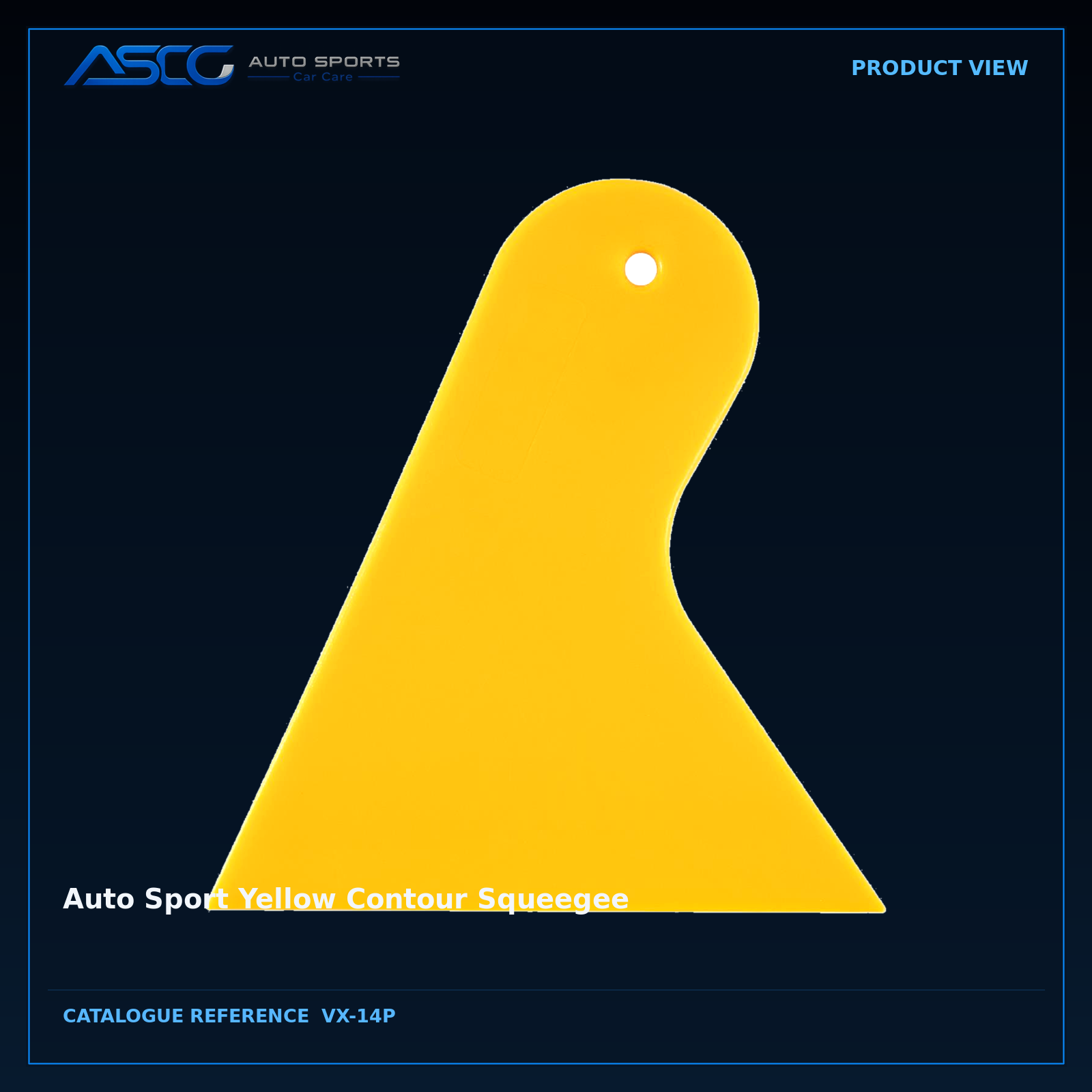 Auto Sport Yellow Contour Squeegee VX-14P catalogue image 2