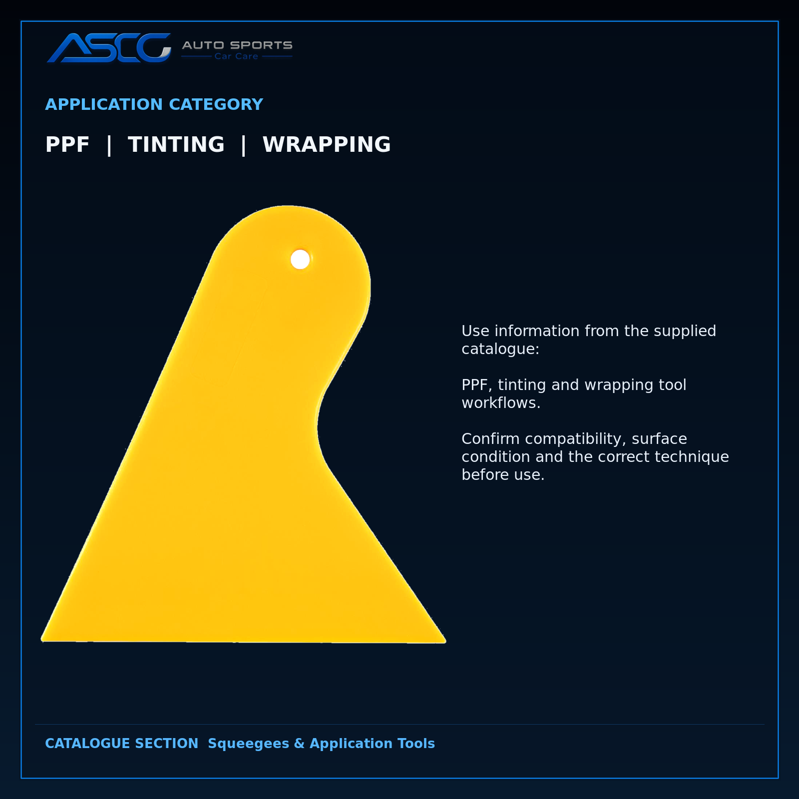 Auto Sport Yellow Contour Squeegee VX-14P catalogue image 4