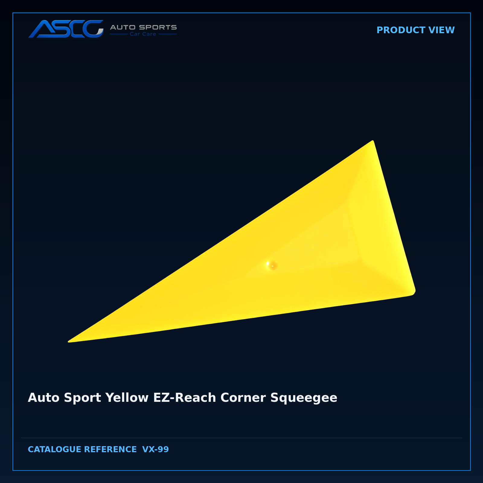 Auto Sport Yellow EZ-Reach Corner Squeegee VX-99 catalogue image 2