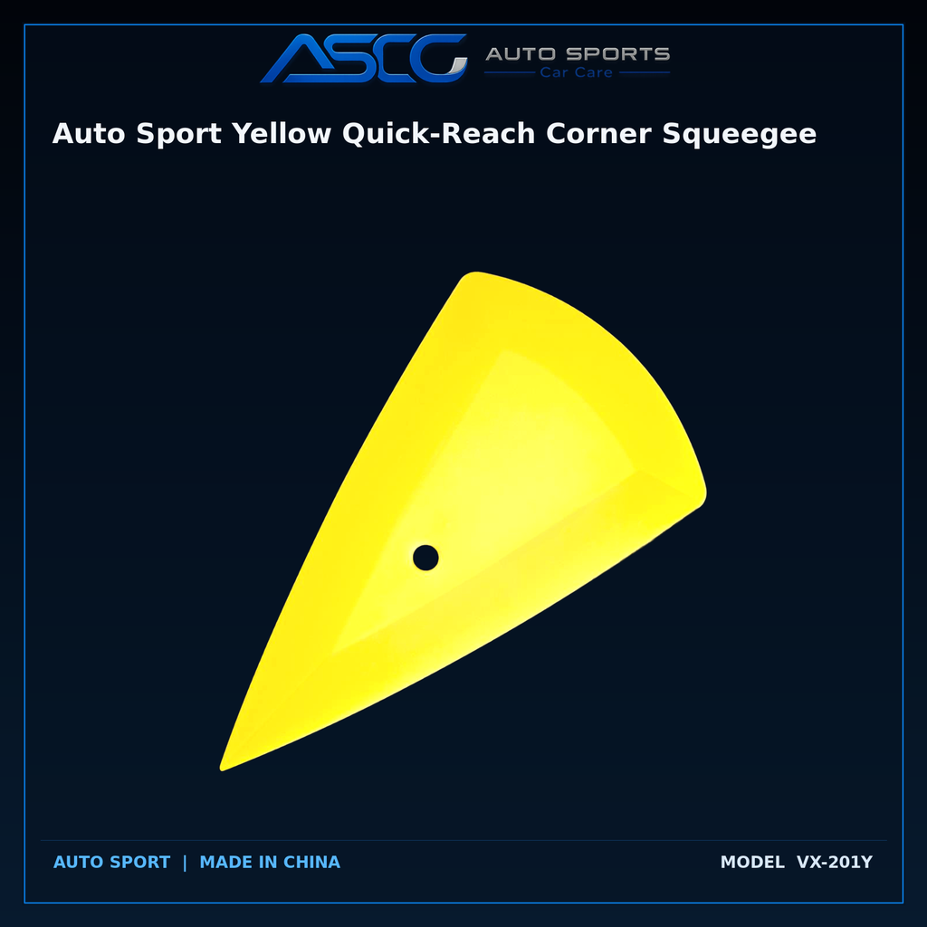 Auto Sport Yellow Quick-Reach Corner Squeegee VX-201Y catalogue image 1