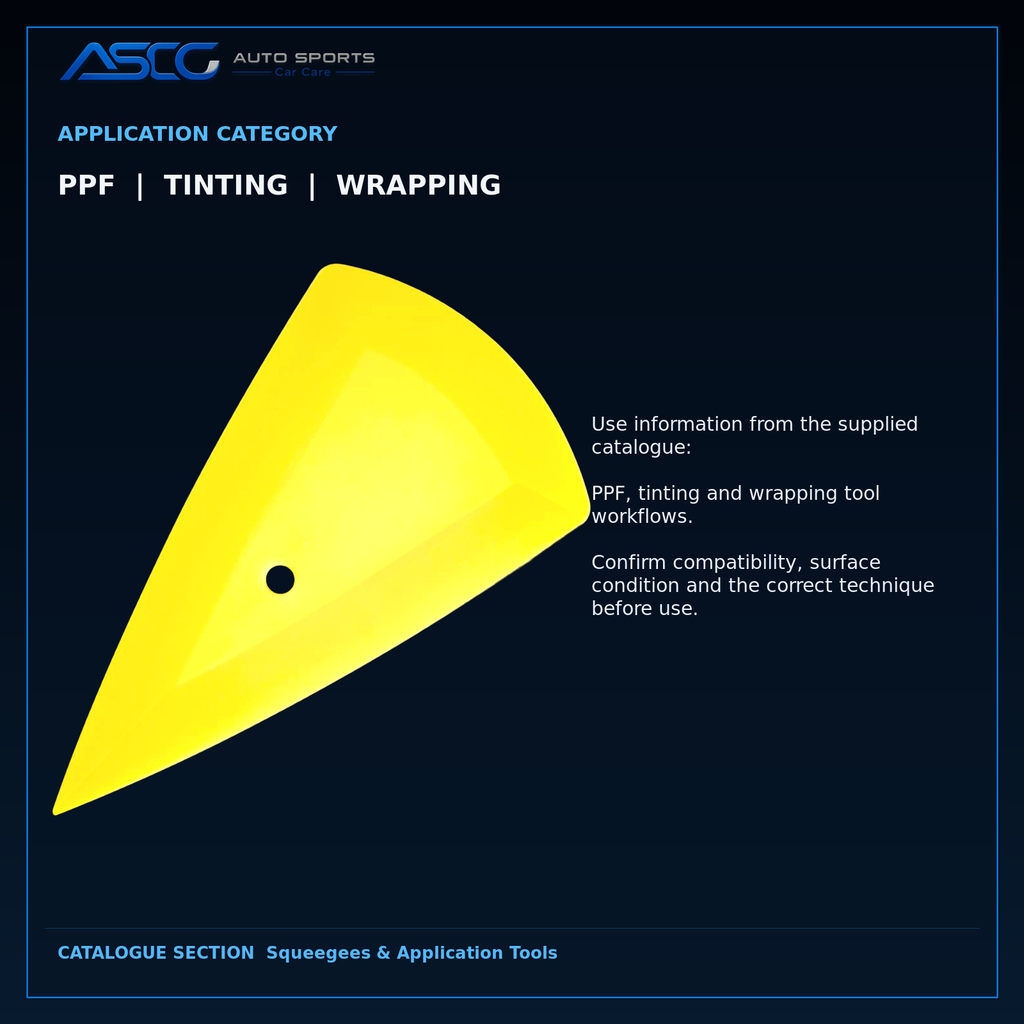 Auto Sport Yellow Quick-Reach Corner Squeegee VX-201Y catalogue image 4