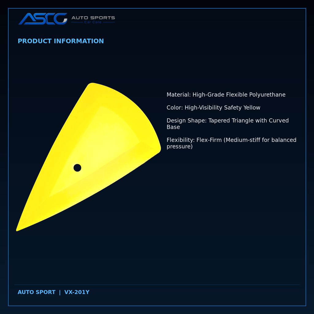 Auto Sport Yellow Quick-Reach Corner Squeegee VX-201Y catalogue image 5