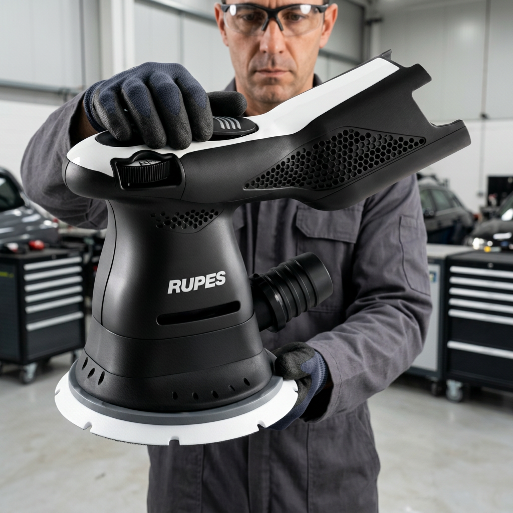 صنفرة مدارية عشوائية RUPES HSR73 Mini iBrid - 125 مم