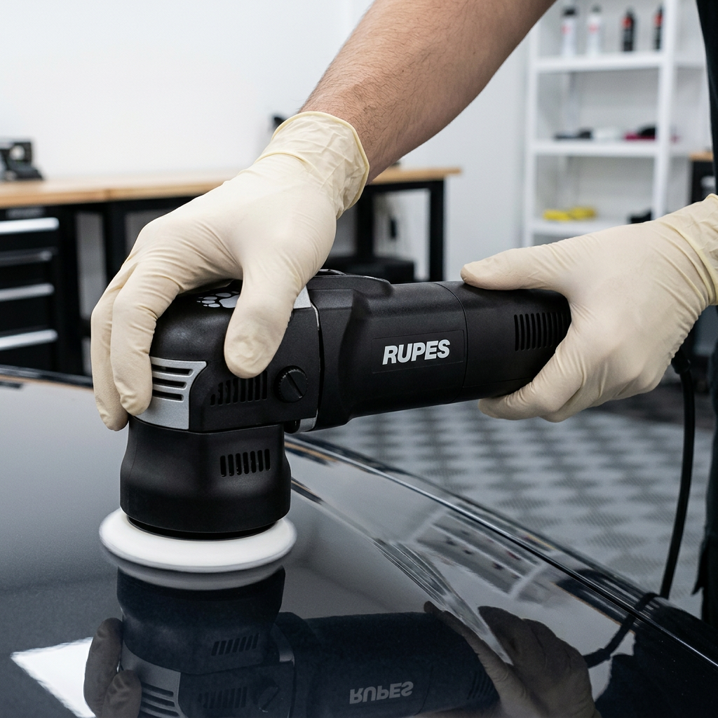 RUPES LHR75E BigFoot Mini Random Orbital Polisher - 75 مم