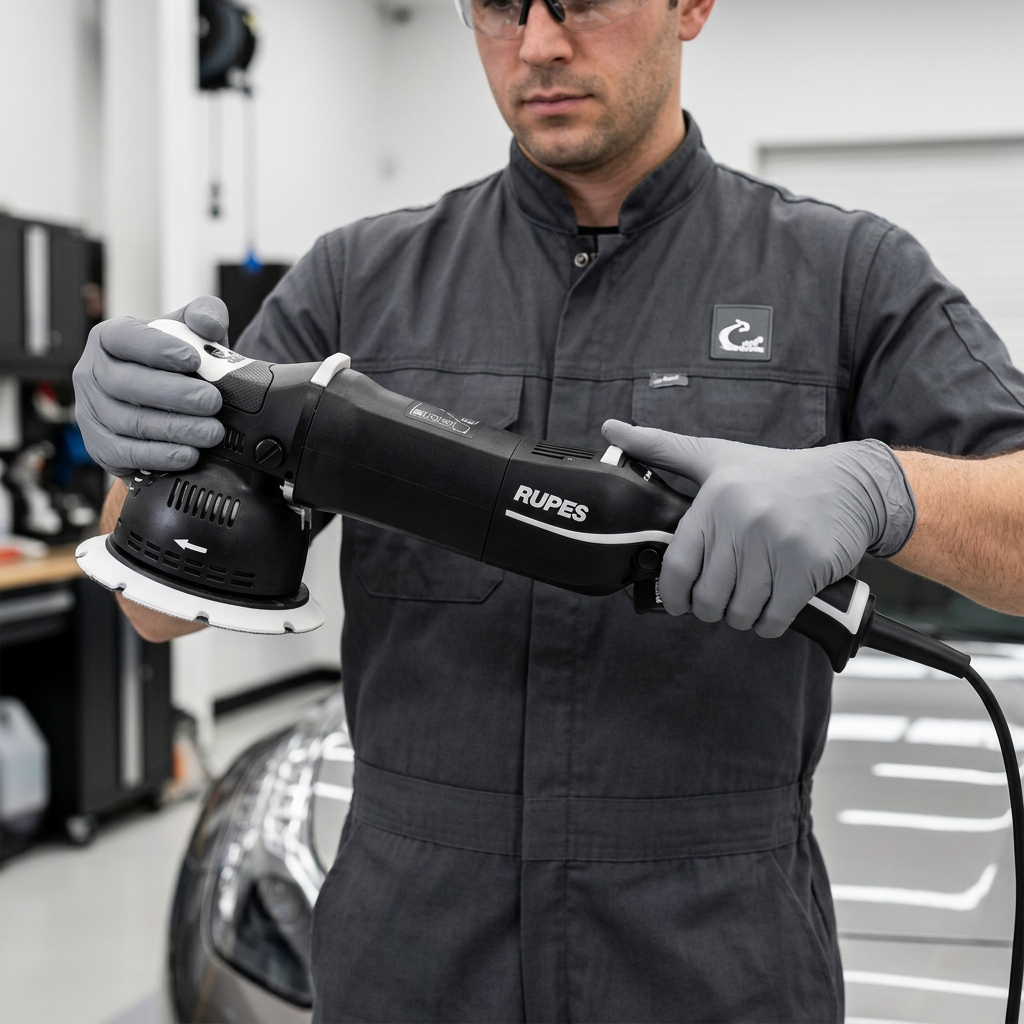 RUPES LK900E BigFoot Mille Gear Driven Dual Action Polisher