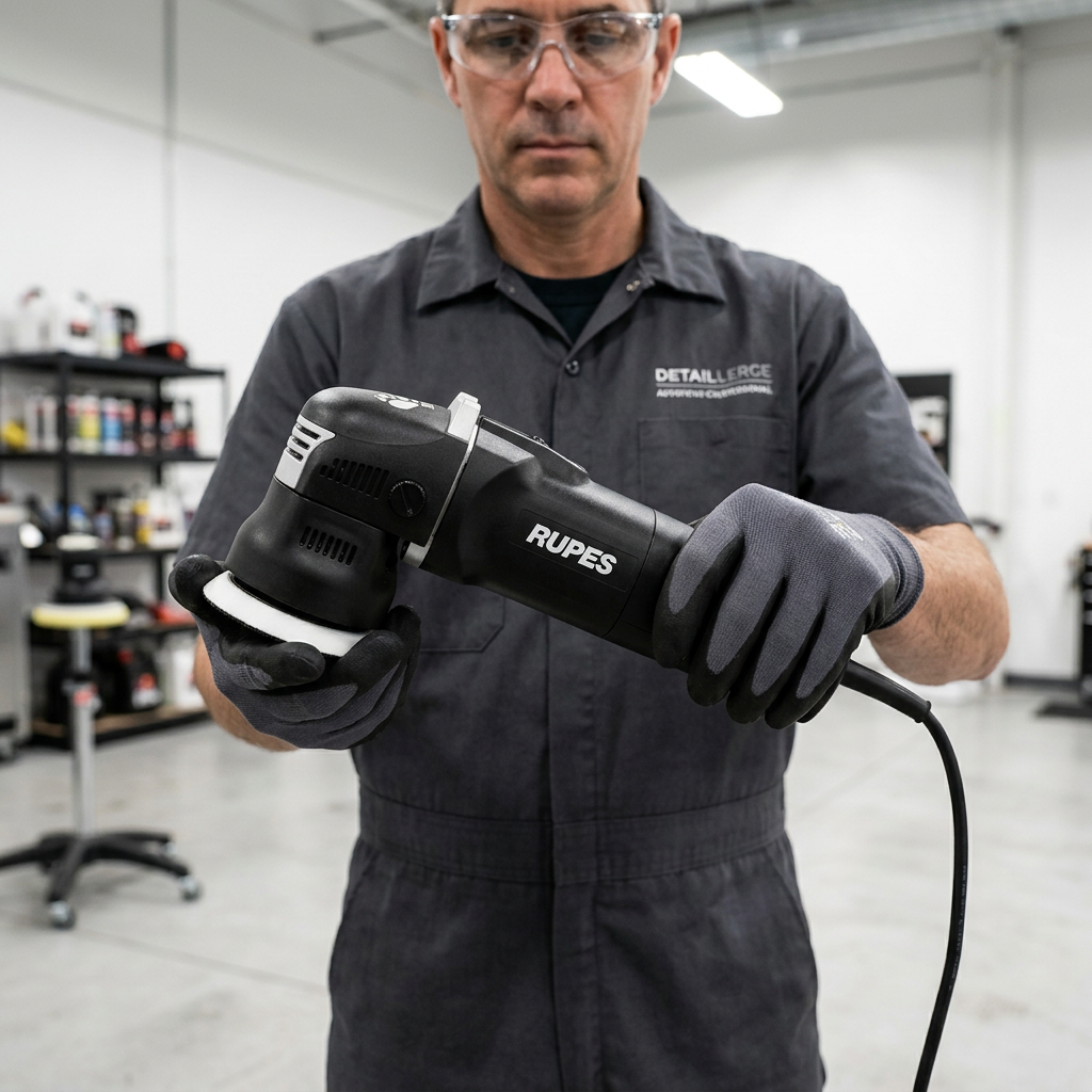 RUPES LHR75E BigFoot Mini Random Orbital Polisher - 75 مم