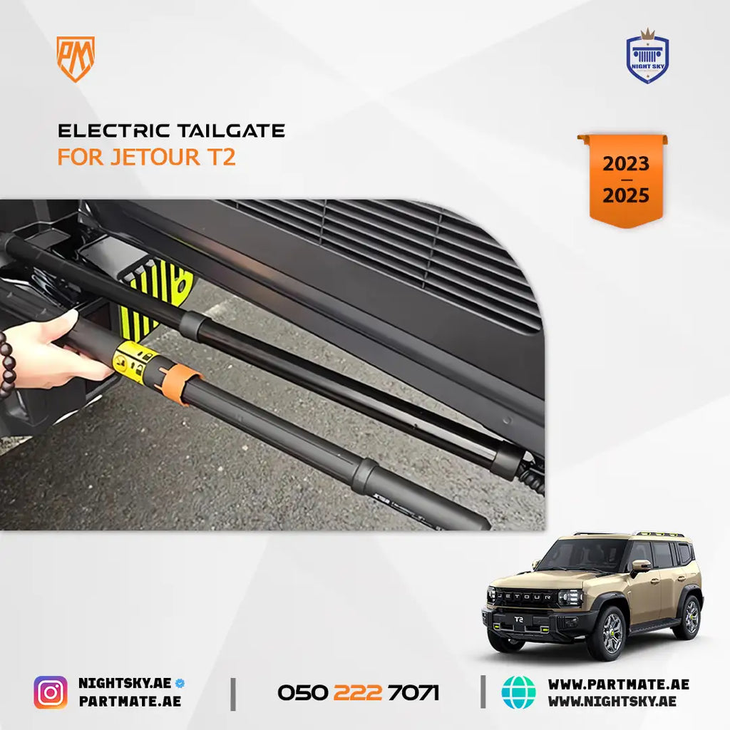 Jetour T2 electric tailgate kit — original supplier image 3
