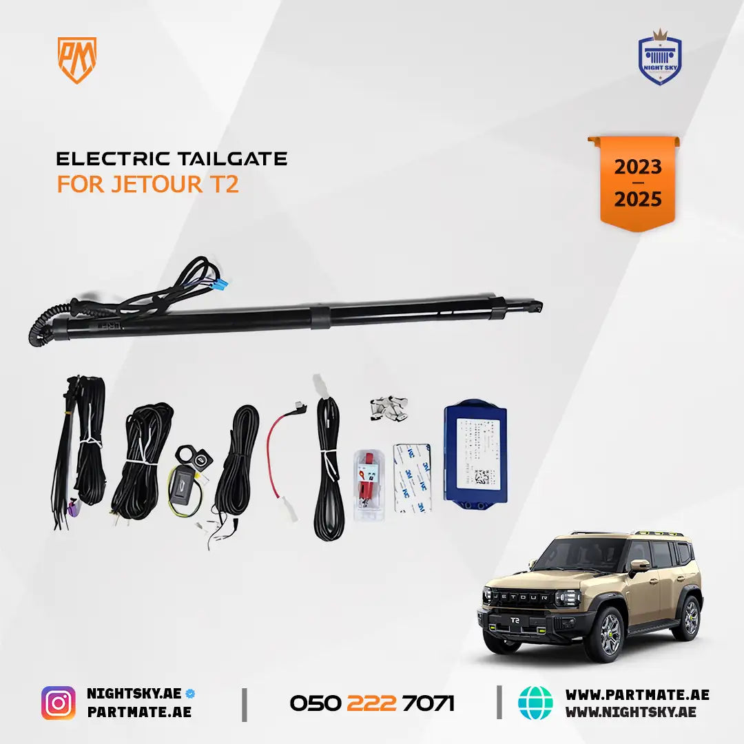 Jetour T2 electric tailgate kit — original supplier image 5