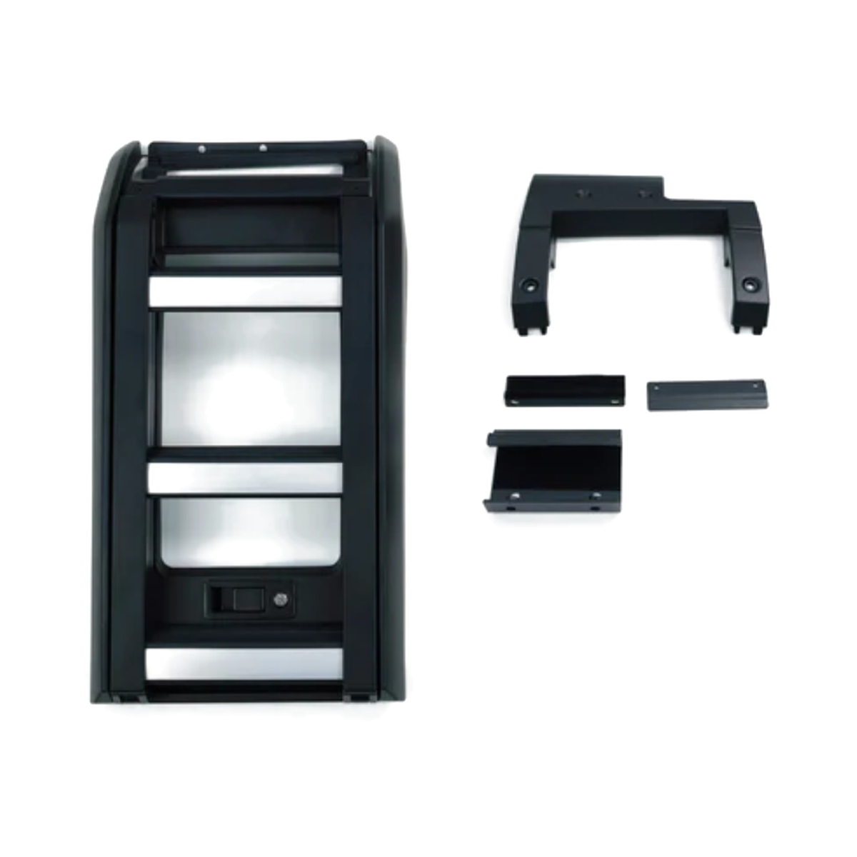 Jetour T2 Rear Ladder – Defender Design (Silver) – AUTO SPORTS CAR CARE